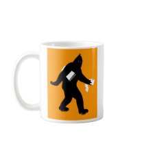 Bigfoot Surprised Coffee Mugs