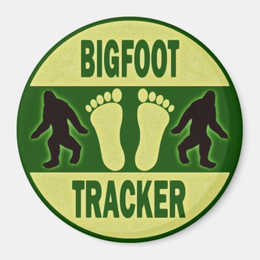 Bigfoot Tracker Refrigerator Magnets