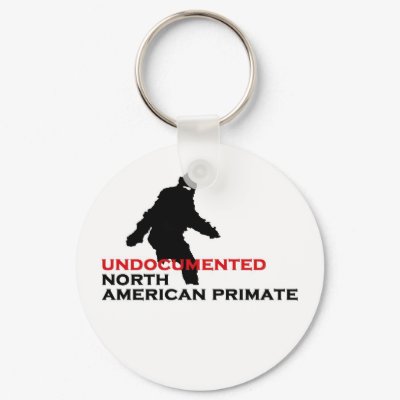 Bigfoot: Undocumented North American Primate Key Chains by zipflmeister