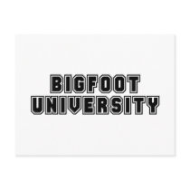 Bigfoot University postcards