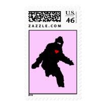 BIGFOOT VALENTINE STAMP