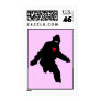 BIGFOOT VALENTINE STAMP