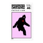 BIGFOOT VALENTINE STAMP