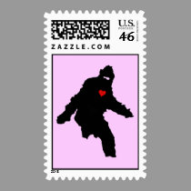 BIGFOOT VALENTINE STAMP