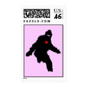 BIGFOOT VALENTINE STAMP