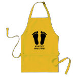 Bigfoot was here apron