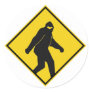 Bigfoot Xing Sticker