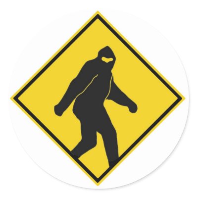 Bigfoot Xing Sticker by EdNewcomer