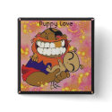 bigframe1pirate, Puppy Love buttons by Paddyshasta bigframe1pirate, Puppy Love buttons