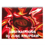 BIGGER ABSTRACTIONSBy JUNE KRUPSAW Wall Calendars