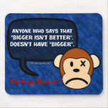 Bigger actually is a whole lot better than smaller mousepad