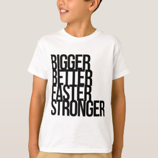 t shirt harder better faster stronger