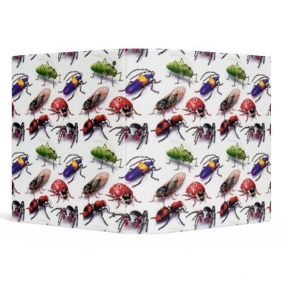 Bigger Bugs Bugs Bugs Notebook Vinyl Binder by dooni_notebooks