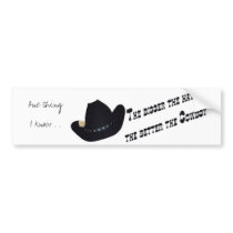 Bigger Hats. bumper stickers