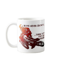 Bigger Toys Dirt Bike Motocross Funny Mug