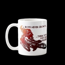 Bigger Toys Dirt Bike Motocross Funny Mug