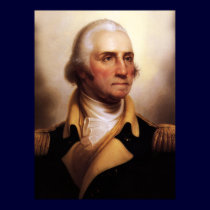 Biggest George Washington Portrait Poster posters
