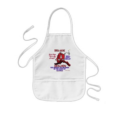 Biggest No-Brainer In The State Of Alaska Aprons by DashingDave