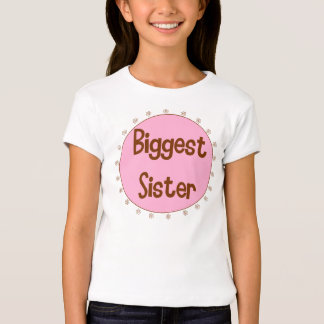 biggest sister t shirt