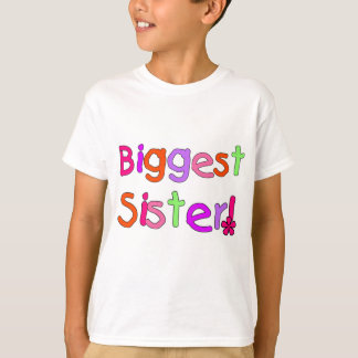 biggest sister t shirt