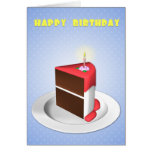 Biggest Slice Birthday Card