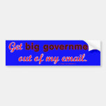 BigGovtEmail Bumper Stickers