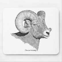 Bighorn Sheep Mouse Mats