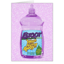 BIGOT Wash the Hate Away! [customizable card] cards