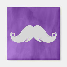 Bigote divertido retro del manillar imán para frigorifico