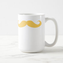 Bigote rubio tazas