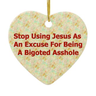 Bigoted Assholes ornament