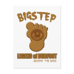 Bigstep Legend of Dubfoot FUNNY BIGFOOT DUBSTEP Post Card