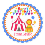 Bigtop Circus Labels sticker
