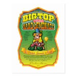 Bigtop Willie's Hard Lemonade Post Card