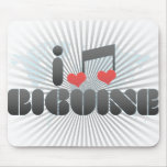 Biguine fan mouse pad