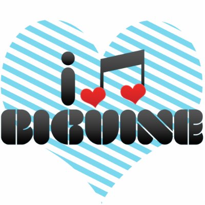 Biguine fan acrylic cut out by MusicLovers