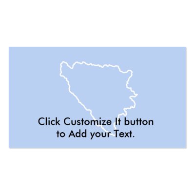 Bih (First Set Of Proposal 3), Bosnia and Herzegov Business Card Templates by FlagLibrary