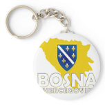 BiH Map Keychain