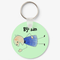 Biji san Really is "Biijii"! keychains