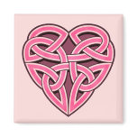 Bijii Heartknot Square Magnet