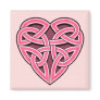 Bijii Heartknot Square Magnet