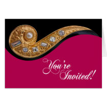 "Bijoux" Wedding Invitation cards