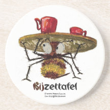 BIJzettafel mat Coaster
