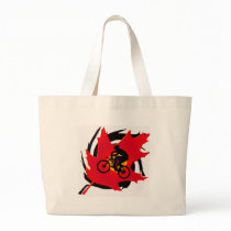 Bike All Journeys Tote Bags