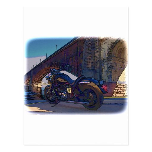 Bike and Bridge Postcards