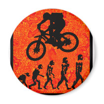 bike At Redwood Magnets