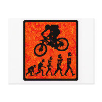 bike At Redwood Postcards