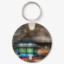Bike - At the Train Station keychains