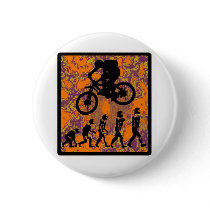 bike Back Spacing Pinback Button