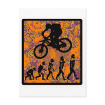 bike Back Spacing Postcard